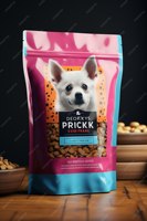 Sac de rangement pour aliments et friandises pour animaux de compagnie, facile à transporter, bonne étanchéité, imperméable, anti-humidité, anti-fuite