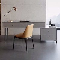 Vente en gros de meubles pour bureau à domicile bureau d'ordinateur tables de direction bureaux en bois avec chaise
