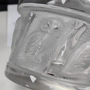 Carafe à <span class=keywords><strong>whisky</strong></span> de luxe en verre dépoli style hibou français avec bouchon en forme d'hibou, pour décoration intérieure, articles de bar et cadeau - Product Image 6