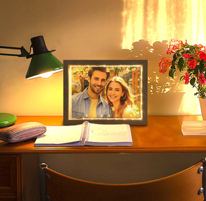 Nuovo arrivo 3D Light Up LED luci digitali scatola ombra cornici regali commemorativi cornice foto - Product Image 6
