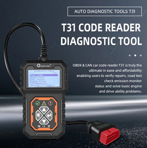 T31 Xe Đầy Đủ OBD2/<span class=keywords><strong>EOBD</strong></span> Máy Quét Kiểm Tra Tự Động Hệ Thống Động Cơ Công Cụ Chẩn Đoán Ô Tô Chuyên Nghiệp Mã Đọc Máy Quét - Product Image 3