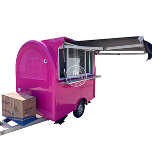 ZZREALLY-Remolque móvil de concesión de alimentos, tienda de comida rápida, carrito de venta al aire libre, fibra de vidrio, 1 año de garantía para la venta, 2024, 1 año - Product Image 6