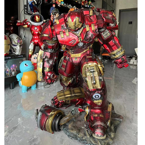 Statua Personalizzata di Iron Man <span class=keywords><strong>Marvel</strong></span> 1/2 Mk50, Scultura in Resina di Iron Man 110cm, Action Figure per Decorazione - Product Image 3