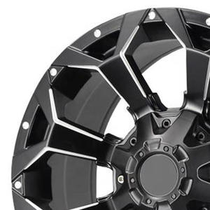 Roues en alliage de voiture <span class=keywords><strong>16</strong></span> <span class=keywords><strong>pouces</strong></span> 4 trous 6X139.7 Aluminium noir Cool 4x4 vente en gros jantes de roue en fonte pour SUV - Product Image 4