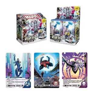Vente en gros de cartes de collection KAYOU Marvel CR MR Iron Man <span class=keywords><strong>Spider</strong></span>-Man Captain Hulk Thor Movie Game Card Toys Cadeau de Noël - Product Image 2