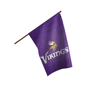 Bandiera della squadra di <span class=keywords><strong>delfini</strong></span> di Miami banner promozionali con Logo personalizzato vendita calda per le bandiere della squadra di NFL Minnesota Vichings formato e forma personalizzati - Product Image 4