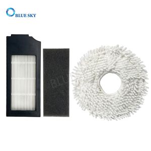 Tampons de nettoyage lavables pour aspirateur Robot ecvide, pièces de remplacement pour aspirateurs Robot, <span class=keywords><strong>Deebot</strong></span> <span class=keywords><strong>X1</strong></span> <span class=keywords><strong>Turbo</strong></span> Omni, accessoires - Product Image 6