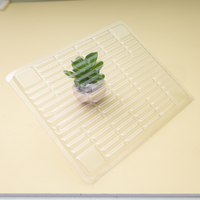 Plateau en plastique thermoformé en gros, emballage imbriqué, boîte d'emballage alimentaire en PET de qualité alimentaire pour le stockage des aliments