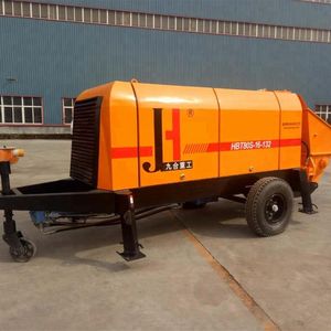 Pompe à béton sur remorque JIUHE, personnalisation, machinerie de béton, remorque montée sur remorque - Product Image 3