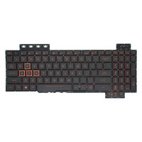 Teclado para Portátil Asus FX504 FX80GE FZ80G ZX80G GL703 FX86S/F FX505, Teclado para Notebook con Retroiluminación para Portátil Asus