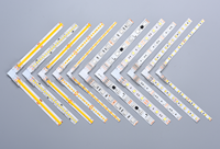 Bande lumineuse COB 10-en-1 Connecteur universel sans soudure Bande de transparence PC pour dénuder les connecteurs de zones sombres