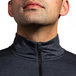Personnalisé Léger Doux 90% Polyester 10% Spandex Séchage Rapide Respirant Quart Zip Pull Active Wear Sport Sweatshirt - Product Image 2