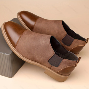 Chaussures en cuir confortables et légères pour hommes, style coréen, grande taille, formelles et décontractées, tendance 2026 - Product Image 2