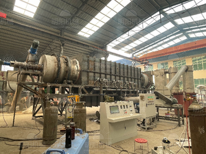 Balle De riz Rotatif Four De Carbonisation/Continu <span class=keywords><strong>Charbon</strong></span> Carbonisation Poêle/Noix De Coco Carbonisé Machine À Four - Product Image 5