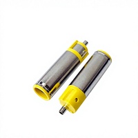 Connecteur mâle ZX DC 7909, type fourche à diapason, adaptateur d'alimentation pour ordinateur portable jaune en PBT et cuivre, L=285mm