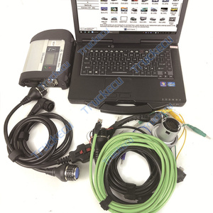 Cf53 máy tính xách tay cho Benz Xe Tải xe van cho daimler Sprinter ACTROS xentry công cụ chẩn đoán SD Sao <span class=keywords><strong>Mb</strong></span> C4 VCI Wifi doip multiplexer <span class=keywords><strong>C5</strong></span> - Product Image 1