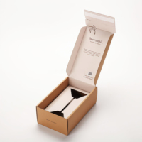 Boîte cadeau personnalisée en gros, boîte de haute qualité, recyclable, emballage créatif pour tasse en céramique, tasse à café avec autocollant