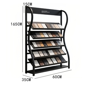 Présentoir d'échantillons pour panneaux de porte d'armoire, Présentoir de carreaux, Présentoir de nuancier, Présentoir d'échantillons de briques en éco-board - Product Image 6
