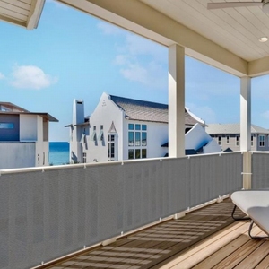 Malla de Sombra Personalizada de Poliéster Impermeable <span class=keywords><strong>para</strong></span> Balcón, Terraza, Patio, Jardín y Porche, Resistente al Viento y al Sol, 160 g/m² - Product Image 6