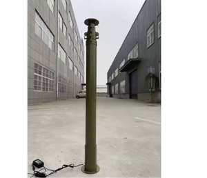 3-12m el vinç teleskopik direkler LED teleskop işık kulesi ışık direk dikey çubuk kamera direği - Product Image 6