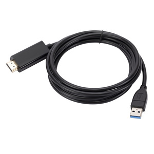 <span class=keywords><strong>Cable</strong></span> USB 3.0 <span class=keywords><strong>a</strong></span> <span class=keywords><strong>HDMI</strong></span> de 1.8M, Convertidor USB 3.0 <span class=keywords><strong>a</strong></span> <span class=keywords><strong>HDMI</strong></span>, <span class=keywords><strong>Cable</strong></span> de Video para Monitor de Proyector 1080P para Laptop, PC y Proyector - Product Image 2