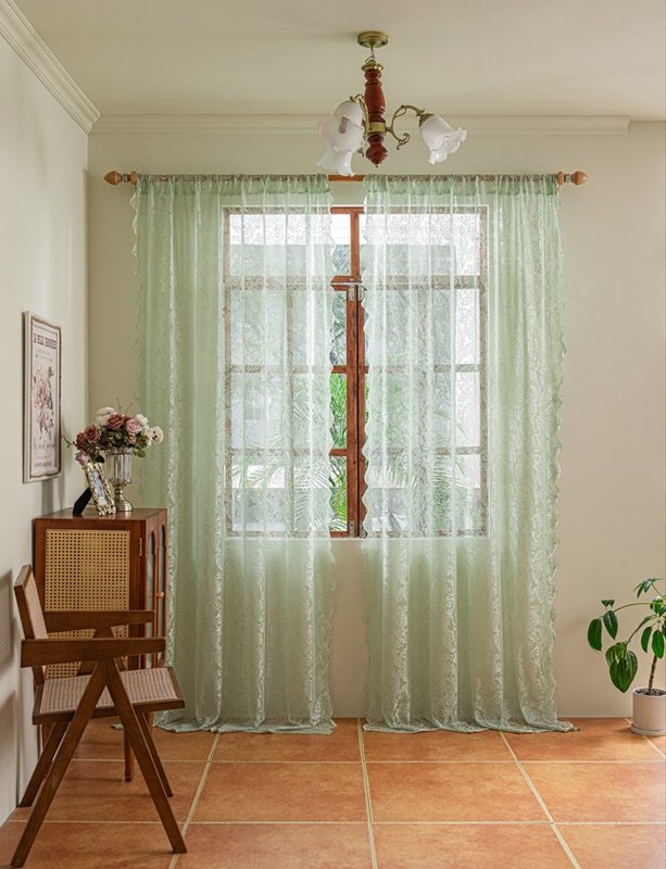 French style Retro Double layer Polyester
