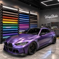 Film de protection de peinture pour voiture en vinyle TPU professionnel, changeant de couleur, anti-oxydation, résistant aux taches