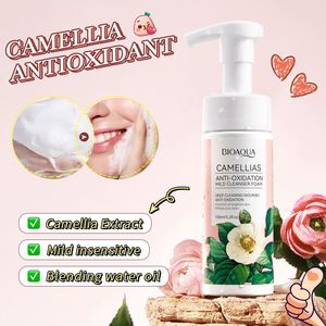 BIOAQUA Mousse nettoyante anti-acné bio pores humidité soins de la peau <span class=keywords><strong>arbre</strong></span> à thé aloe vera lavage du visage brosse nettoyante moussante pour le visage - Product Image 3