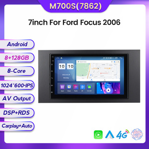 MEKEDE Android 11 8 + 128G lettore DVD auto 7 pollici per <span class=keywords><strong>Ford</strong></span> Focus <span class=keywords><strong>2006</strong></span> autoradio 4G WIFI DSP RDS SWC auto-play + auto auto auto sistema audio auto - Product Image 3