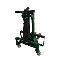 Chariot élévateur électrique portable mini compact télécommandé pour le chargement de systèmes audio, capacité 300 kg, hauteur de levage 1,2 m - 1,6 m