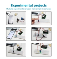 Kit de démarrage ESP32 pour la programmation Arduino avec carte de développement ESP32 WIFI IoT, kit éducatif électronique complet pour l'apprentissage DIY