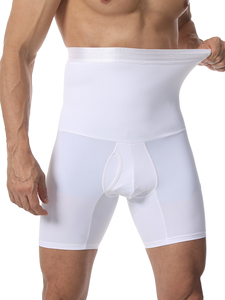 Boxer a vita alta da uomo, modellanti in maglia, con controllo pancia, direttamente dalla fabbrica - Product Image 1