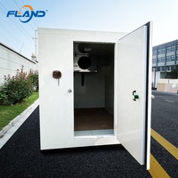 Chambre froide mobile, conteneur de stockage frigorifique, congélateur commercial, unité de réfrigération, salle de stockage alimentaire