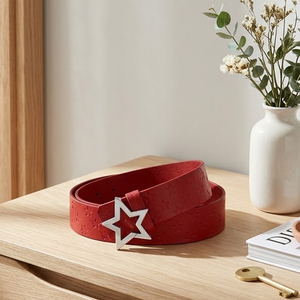 Ceinture <span class=keywords><strong>Homme</strong></span> en <span class=keywords><strong>Cuir</strong></span> Véritable de Haute Qualité, Boucle Ardillon, Motifs Gaufrés - Product Image 6