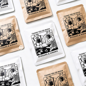 Custom 3 Side Seal Kraft Paper <b>Packaging</b> <b>Bags</b> | Aluminum Foil Moisture Proof for Tea Coffee Nuts Sachets - Product Image 3