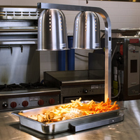 Lampe chauffante électrique colorée pour buffet, équipement de cuisine commerciale, pour restaurant