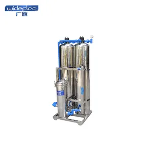 Steam boiler front soft water treatment equipment to remove scale