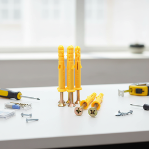 Anclajes de Plástico para Paneles de Yeso con Tornillo de Expansión de Nylon, Fácil Instalación - Product Image 2