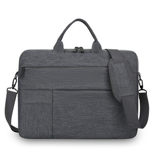 Sac pour ordinateur portable imperméable Oxford pour hommes, résistant aux chocs, décontracté, avec fermeture éclair. - Product Image 3