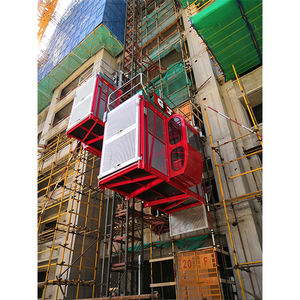 GJJ Lift Lift konstruksi bangunan, kerekan <span class=keywords><strong>Material</strong></span> konstruksi nyaman - Product Image 1