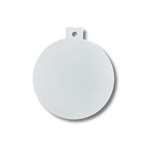 KOVIE HD 승화 금속 크리스마스 장식품 알루미늄 코팅 블랭크 화이트 열전사 사진 인쇄 가능 - Product Image 4