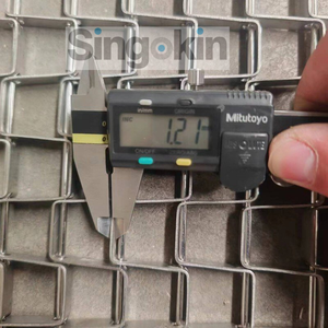 3x4 '4x4' 4x5 '5x6' Herse à chaîne flexible en acier pour tapis de tennis en <span class=keywords><strong>terre</strong></span> battue Filet de nivellement - Product Image 2