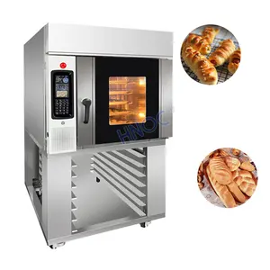 China Industrial Hot Air 4 5 10 Tray Toaster Bake Countertop Bakery Electric Gas Convection Oven