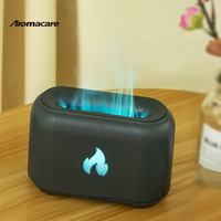 Aromacare Parfum Huile d'Aromathérapie Simulation Colorée Flamme Feu Diffuseur D'air Avec Led