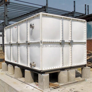 Tanque de Agua de Fibra de Vidrio FRP de Alta Calidad, <span class=keywords><strong>Cisterna</strong></span> de Líquido Potable GRP, Recipiente a Presión, Garantía de Fábrica, Venta al Por Mayor - Product Image 1