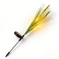 Lampes solaires décoratives pour jardin en forme de fleurs artificielles, pour allées et aménagements extérieurs