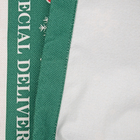 Joyeux Noël Grand Sac Cadeau Lin Vert Cordon Sac Écologique Durable Réutilisable Cordon Pochettes pour Noël