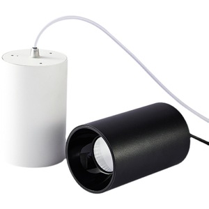 Plafonnier encastré LED commercial sans cadre, éclairage intérieur, alimentation CA, aluminium noir, 4100K, indice IP20, 90 CRI, dimmable - Product Image 1