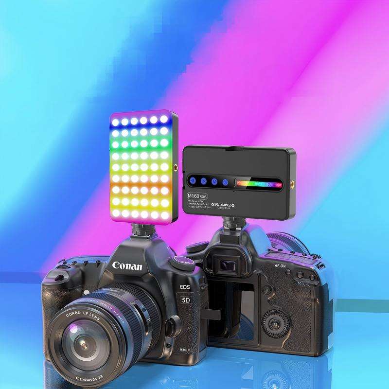 Suitable for Mobile Phones Cameras and Computers RGB Fill Light Live Streaming Usage