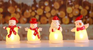 Mini Christmas <b>LED</b> <b>Lights</b> Hot Sale Products 1L Warm White <b>LED</b> Santa/snowman <b>Lights</b> with Wholesale Price - Product Image 3
